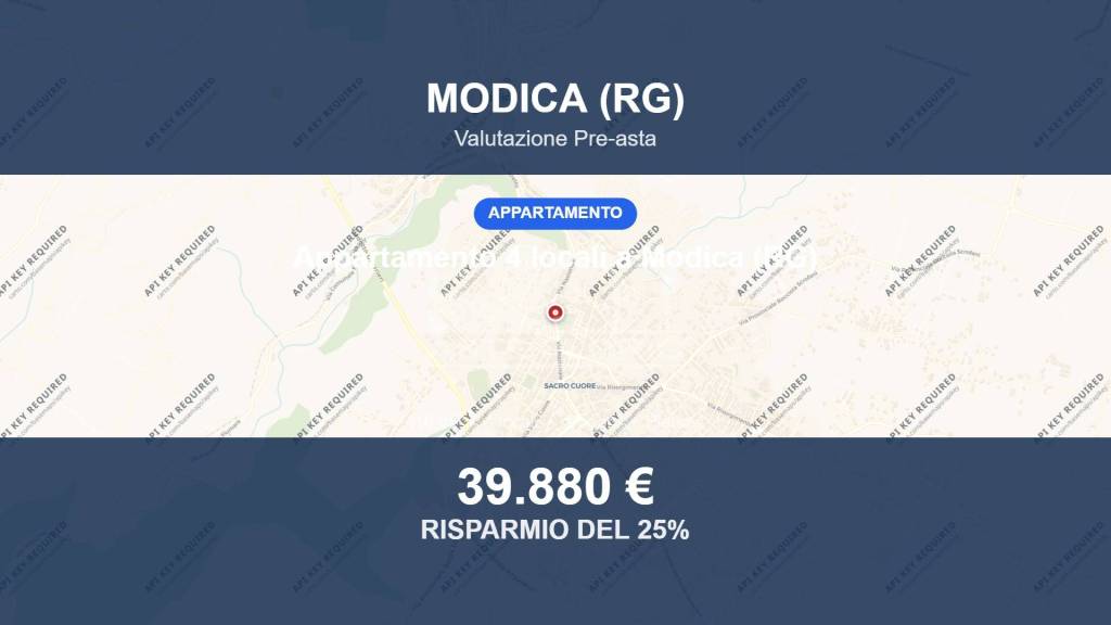 appartamento in vendita a Modica in zona Sacro Cuore