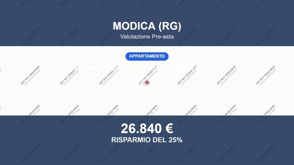 appartamento in vendita a Modica in zona Frigintini