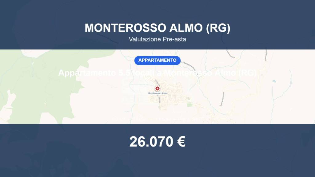 appartamento in vendita a Monterosso Almo in zona Monterosso Almo