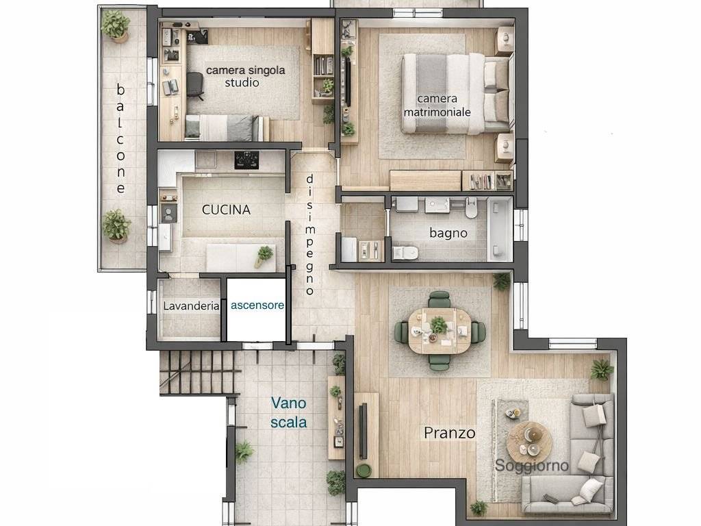 appartamento in vendita a Ragusa in zona Ibla