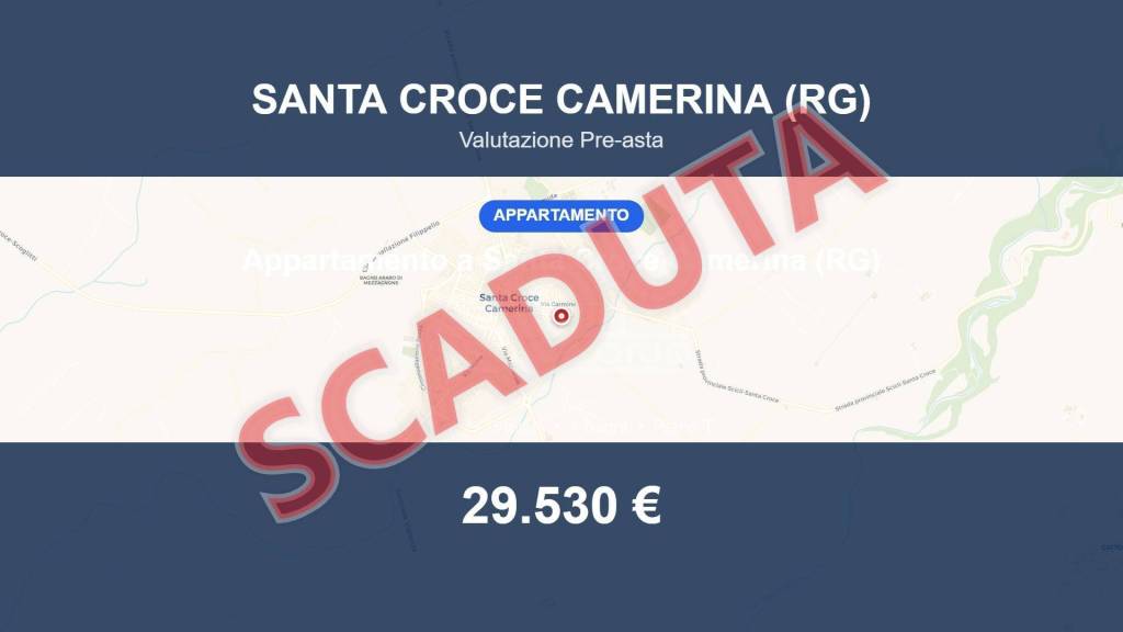 appartamento in vendita a Santa Croce Camerina