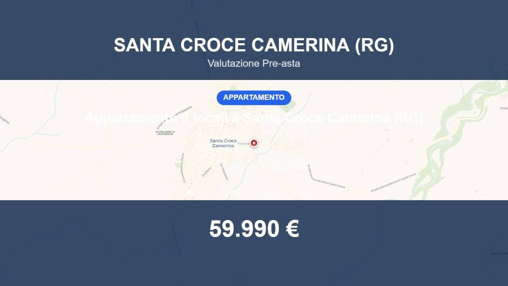 appartamento in vendita a Santa Croce Camerina
