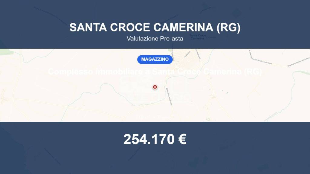 locale commerciale in vendita a Santa Croce Camerina