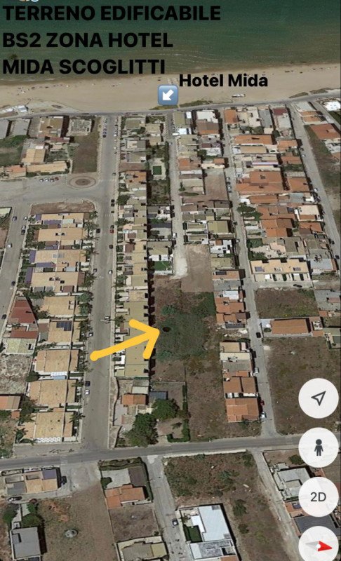 terreno edificabile in vendita a Vittoria in zona Scoglitti