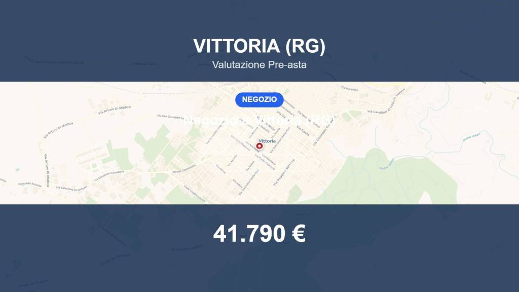 negozio in vendita a Vittoria