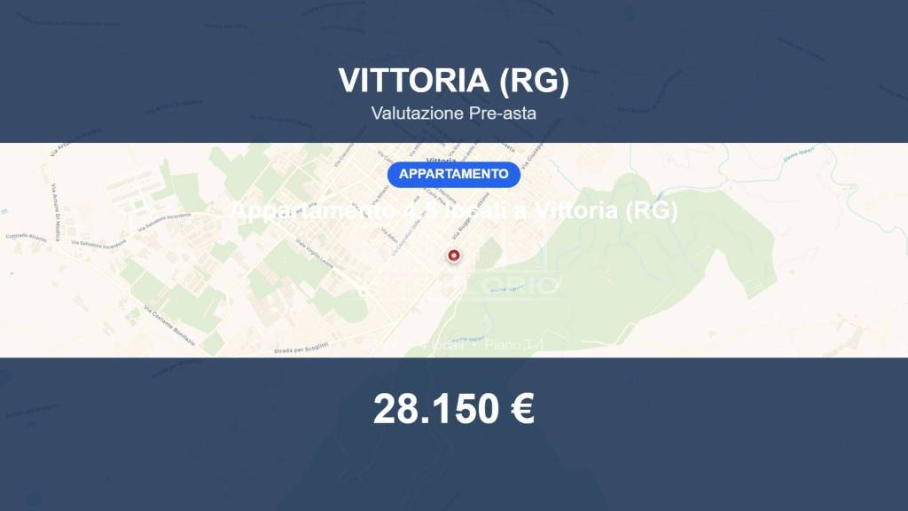 appartamento in vendita a Vittoria