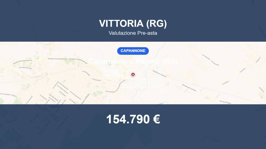 capannone in vendita a Vittoria