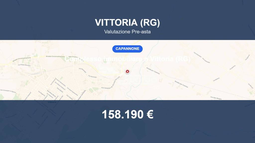 capannone in vendita a Vittoria