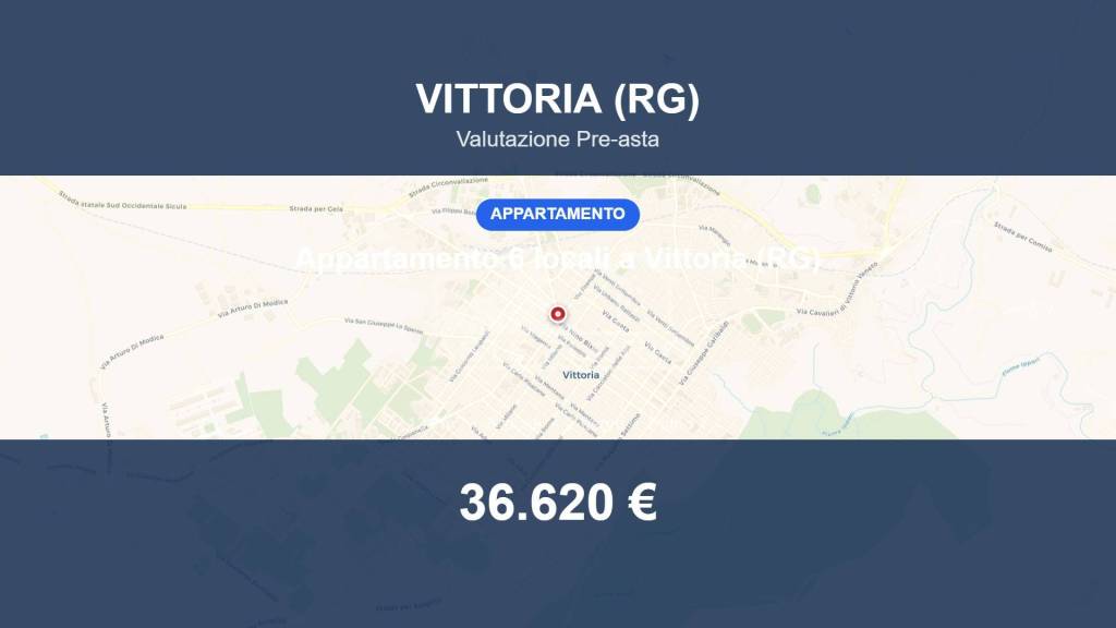 appartamento in vendita a Vittoria