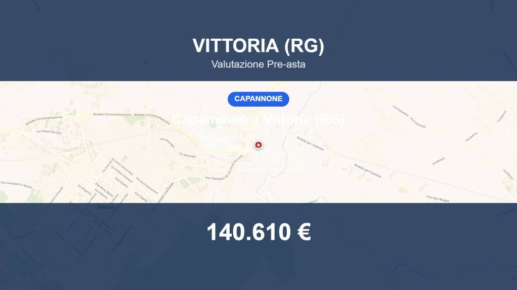 capannone in vendita a Vittoria in zona Scoglitti