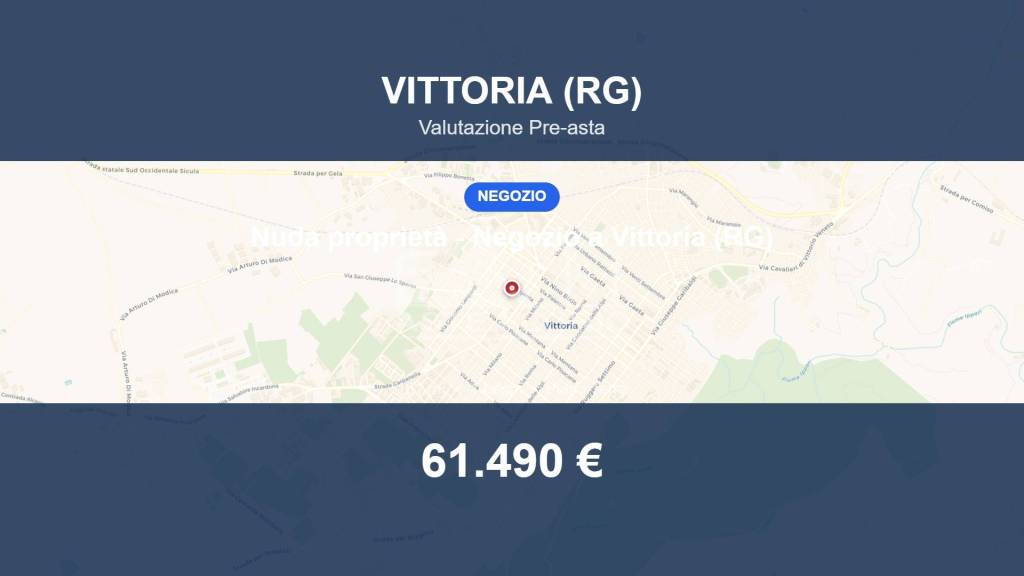 negozio in vendita a Vittoria