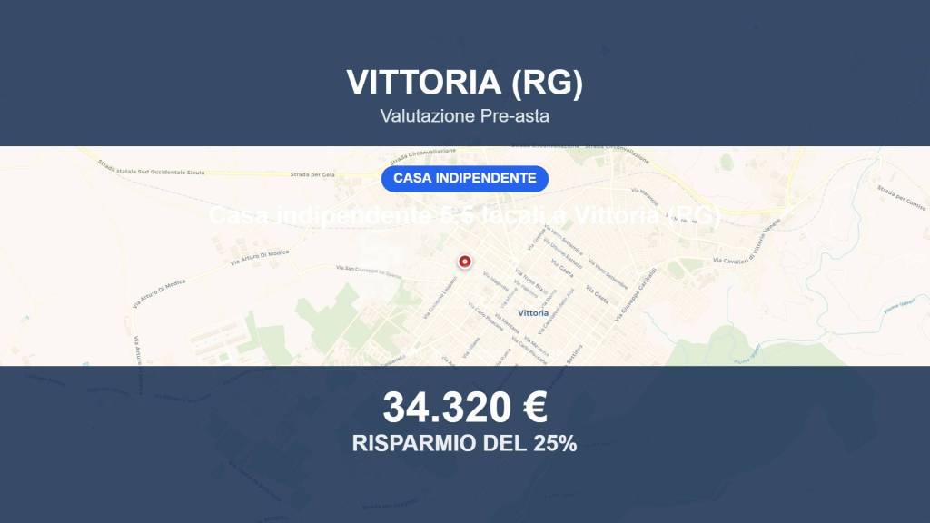 casa indipendente in vendita a Vittoria