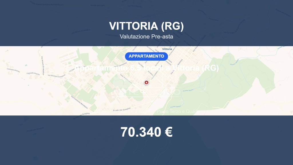 appartamento in vendita a Vittoria