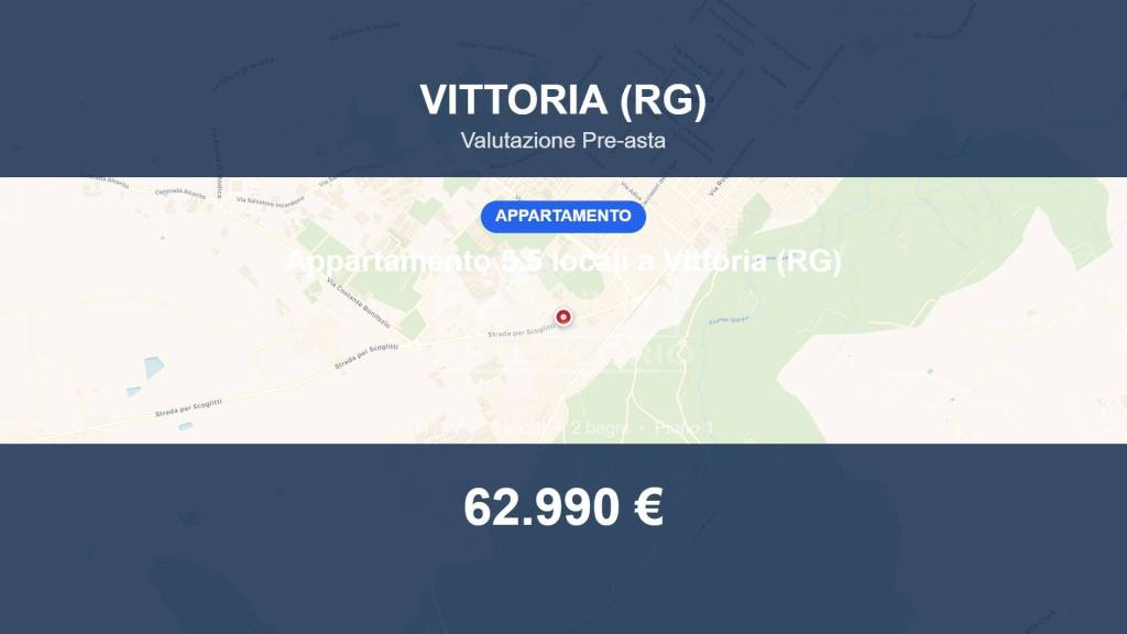 appartamento in vendita a Vittoria
