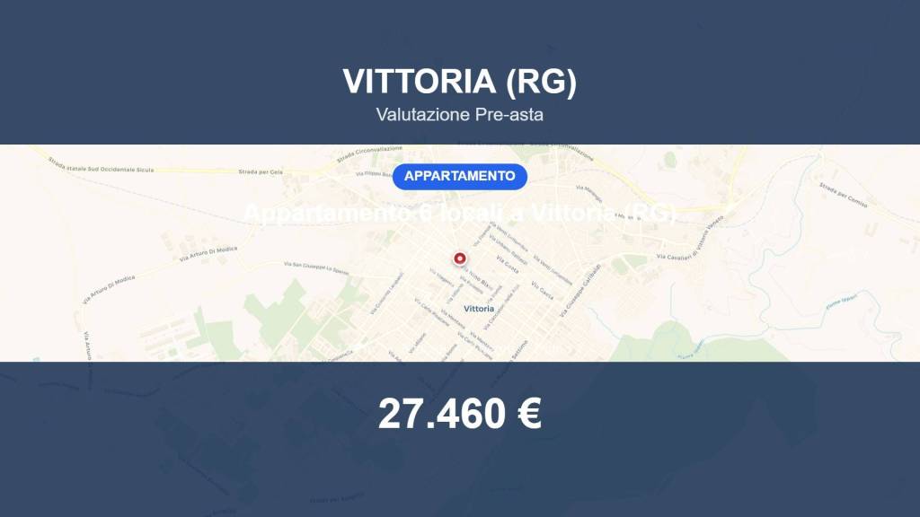 appartamento in vendita a Vittoria
