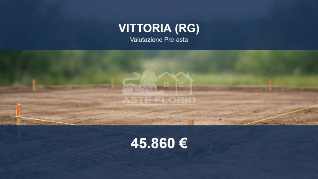 terreno in vendita a Vittoria