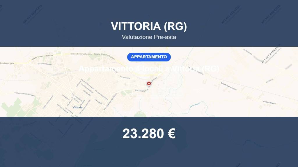 appartamento in vendita a Vittoria