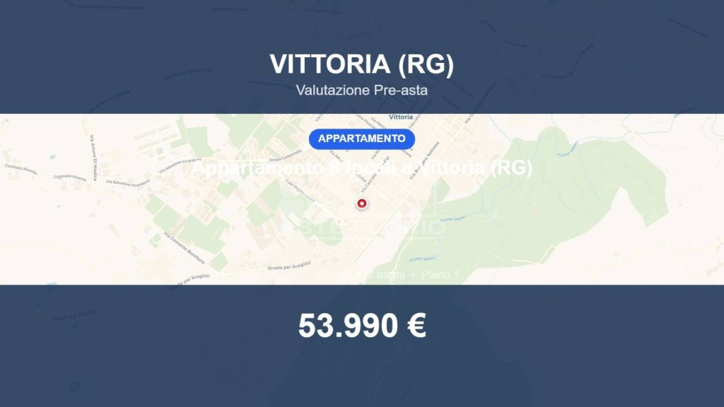 appartamento in vendita a Vittoria