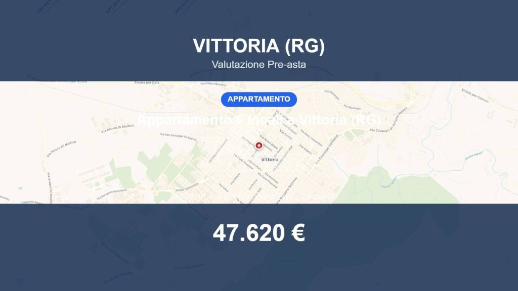 appartamento in vendita a Vittoria