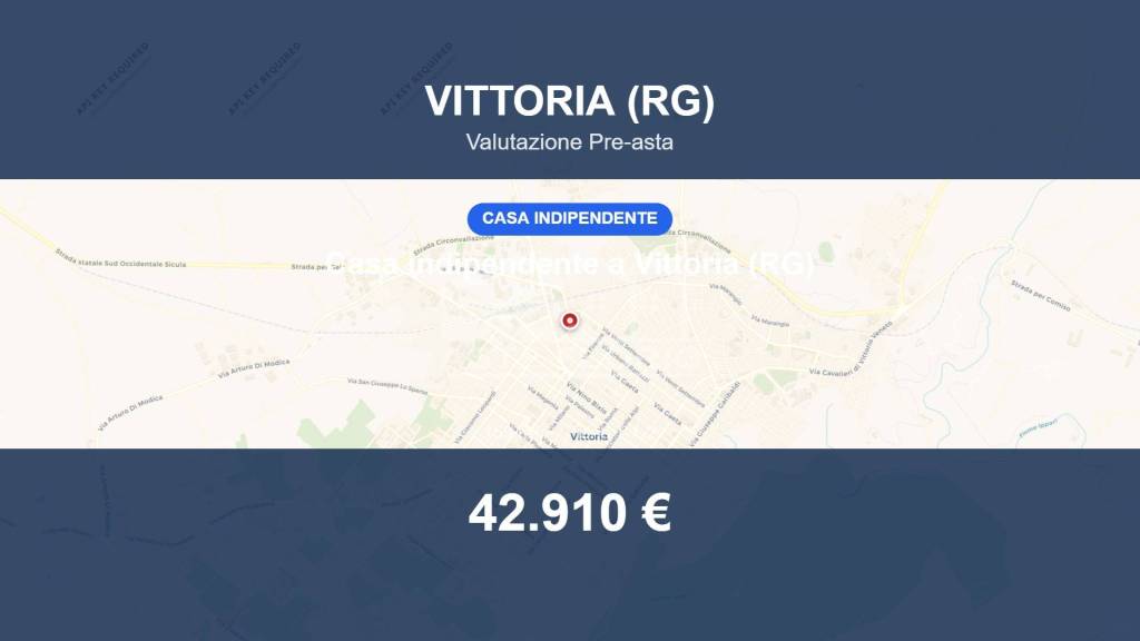 casa indipendente in vendita a Vittoria