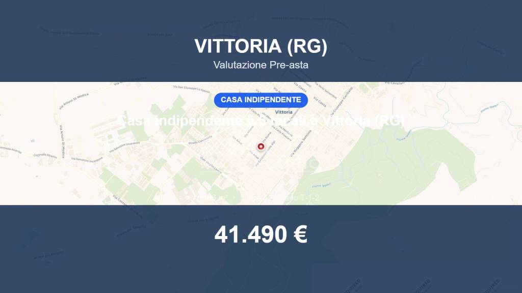 casa indipendente in vendita a Vittoria