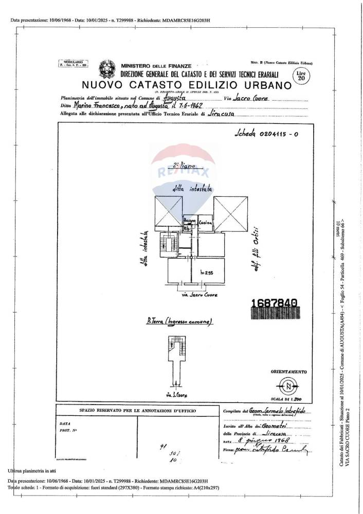 appartamento in vendita ad Augusta