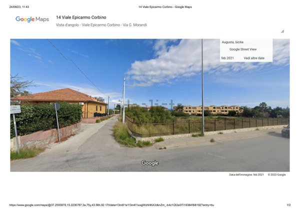 terreno edificabile in vendita ad Augusta