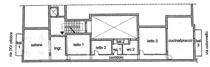 appartamento in vendita ad Augusta