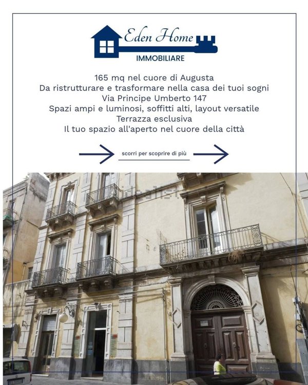 appartamento in vendita ad Augusta