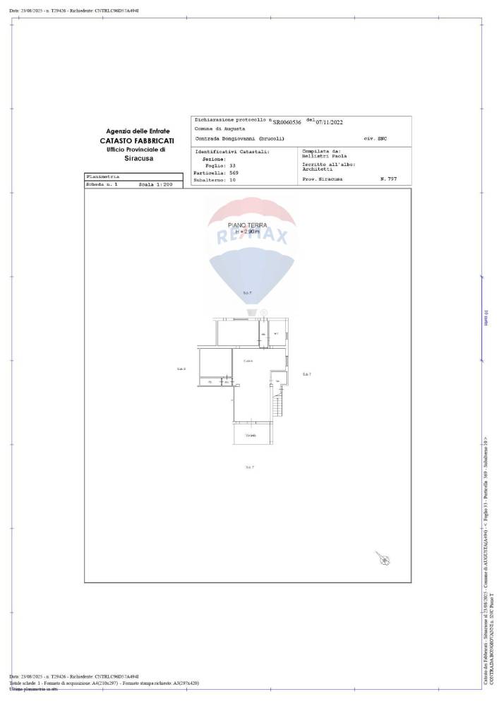 appartamento in vendita ad Augusta