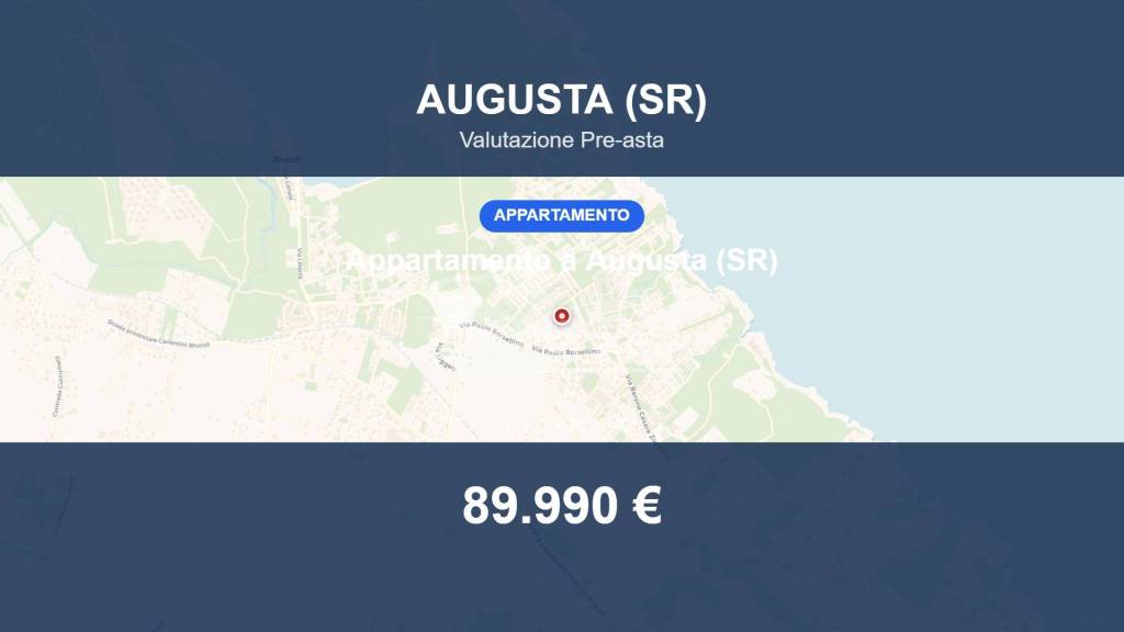 appartamento in vendita ad Augusta