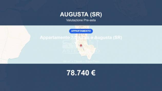 appartamento in vendita ad Augusta