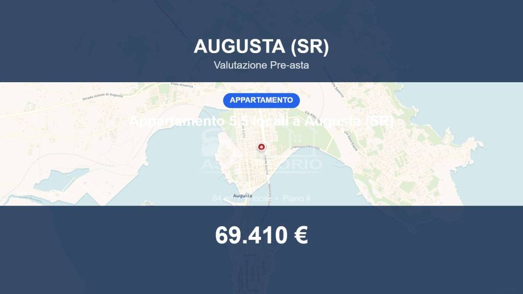appartamento in vendita ad Augusta