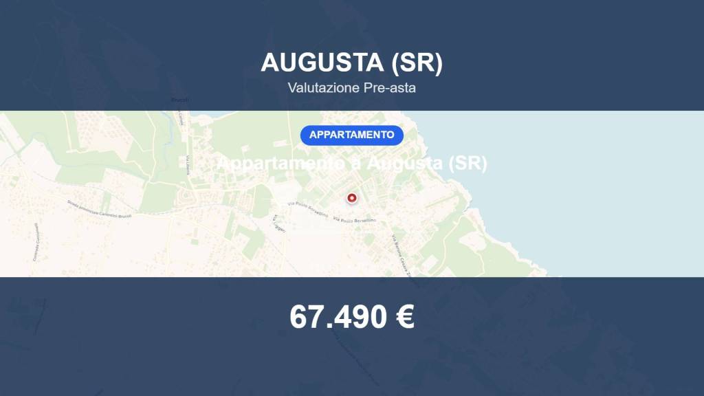 appartamento in vendita ad Augusta