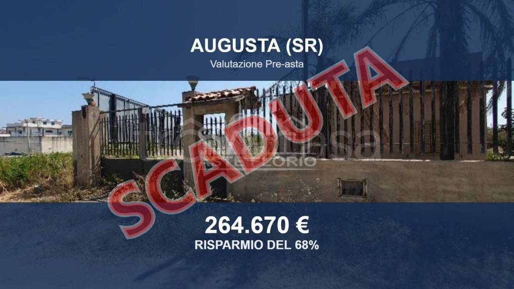 locale commerciale in vendita ad Augusta