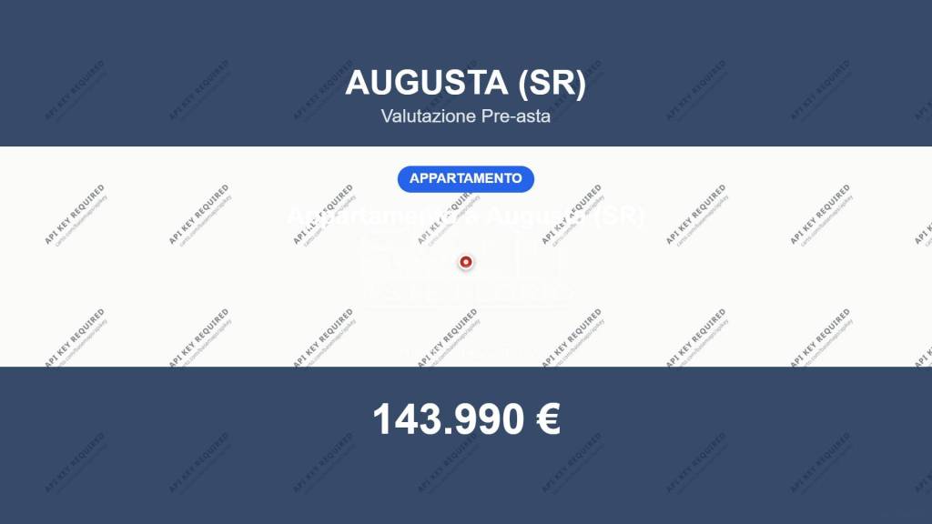 appartamento in vendita ad Augusta