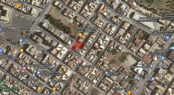 terreno edificabile in vendita ad Avola