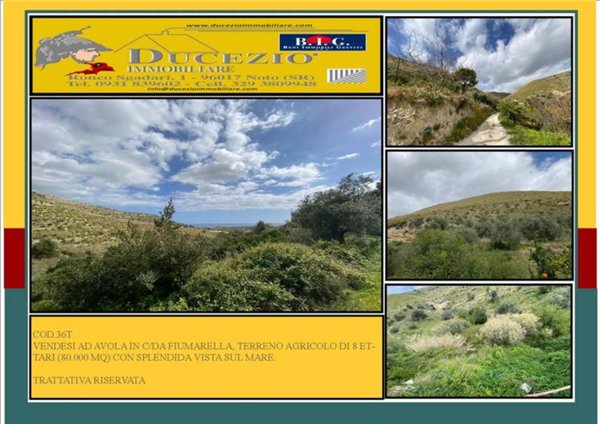 terreno agricolo in vendita ad Avola