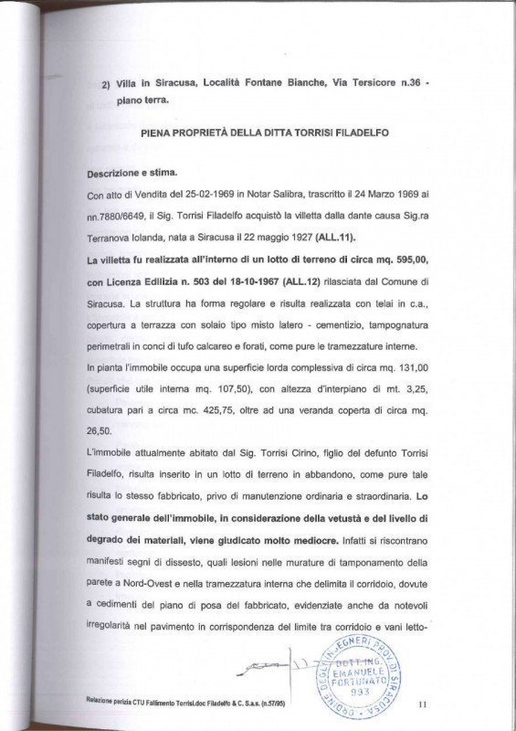 appartamento in vendita ad Avola