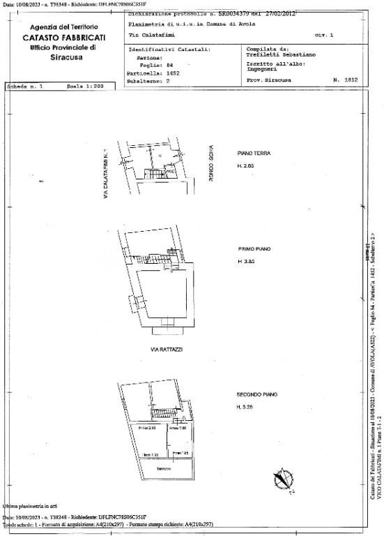 casa indipendente in vendita ad Avola
