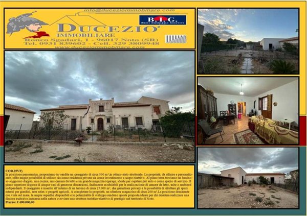 casa indipendente in vendita ad Avola