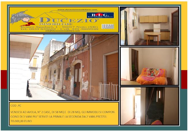 casa indipendente in vendita ad Avola