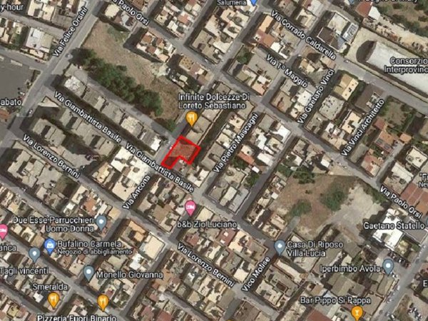 terreno edificabile in vendita ad Avola