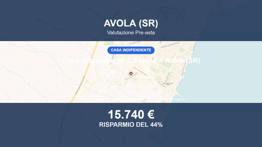 casa indipendente in vendita ad Avola