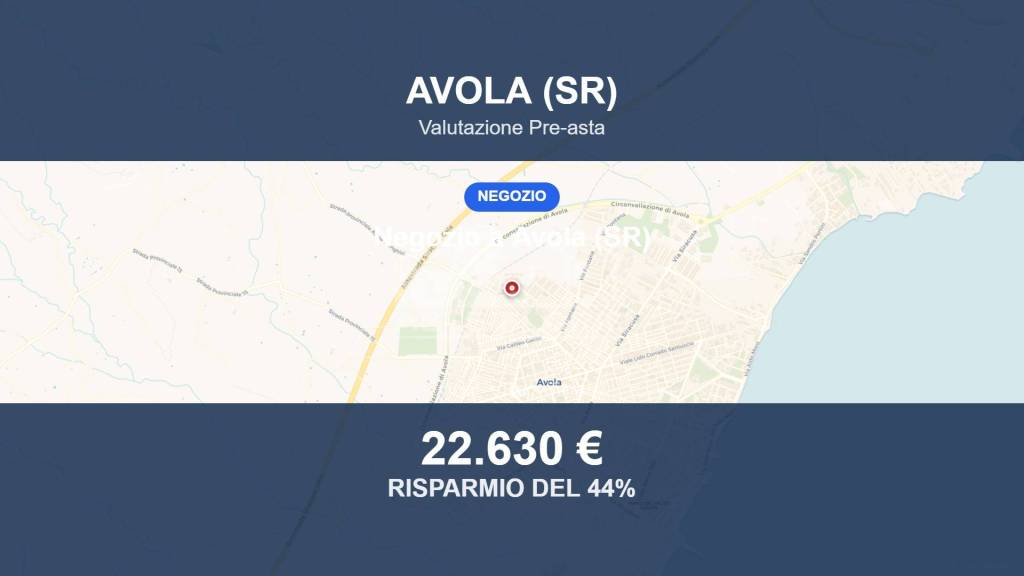 negozio in vendita ad Avola