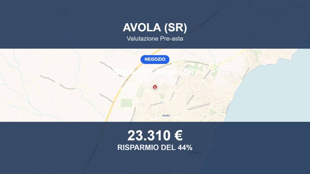 negozio in vendita ad Avola