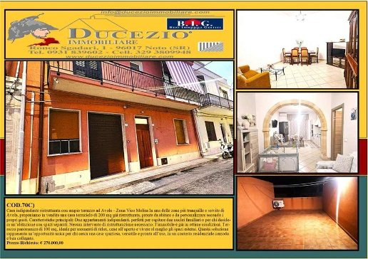 casa indipendente in vendita ad Avola
