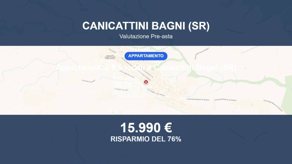 appartamento in vendita a Canicattini Bagni