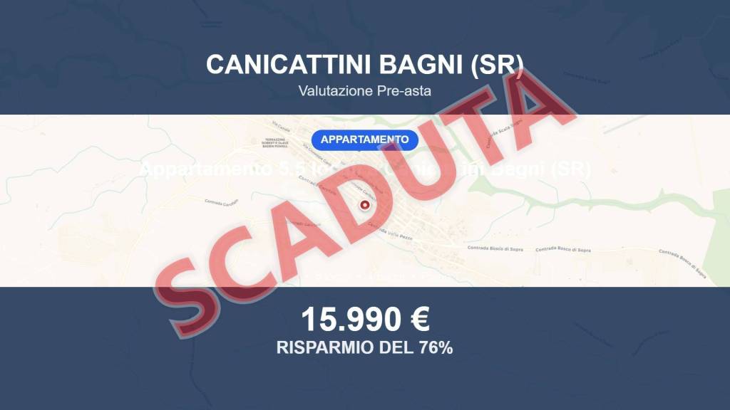 appartamento in vendita a Canicattini Bagni