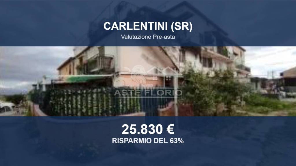 appartamento in vendita a Carlentini